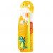 Детская зубная щетка Revyline Kids US4800 салатовая - оранжевая, Ultra soft