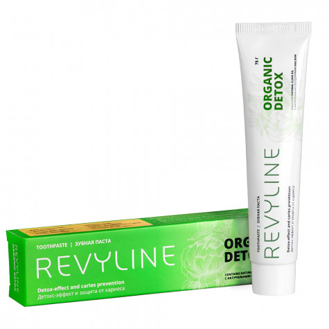 Зубная паста Revyline Organic Detox, 75 г